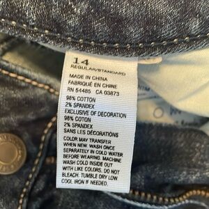 American Eagle Artist Jean, size 14 regular.